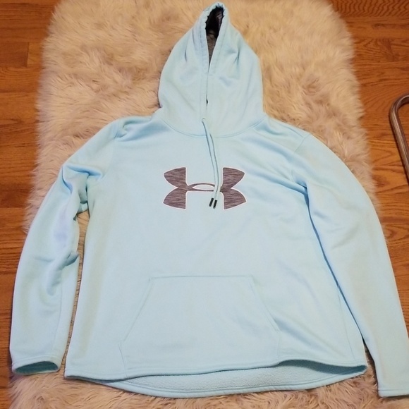 Under Armour Tops - Mint Green Under Armour XL Storm Hoodie